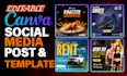 do canva design and editable template design on canva