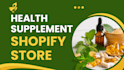design nutrition shopify website supplement shopify store
