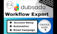 setup or fix your dubsado or honeybook account