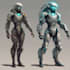 design a sci fi illustration and concept art