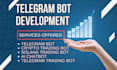 build telegram trading bot, telegram crypto bot, telegram bot, trading bot