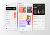 fitness app ui design