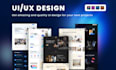 do ui ux design, website ui design, mobile app ui ux design, dashboard design
