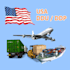 do freight forwarder logistics china to usa and worldwide