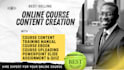 ebook online course creation, training manual course ebook certificate PPT slide
