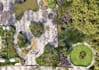 design landscape, backyard and create realistic 3d rendering