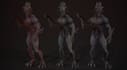 craft 3d non human character, blend 3d creature model,horror model,rig ue5,unity
