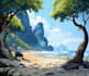 create an environment concept art landscape design