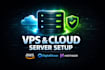 setup and optimize your vps or cloud server on hostinger, AWS, or digitalocean