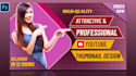 design an expert youtube thumbnail and fiver image