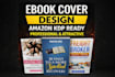 design professional ebook cover, kindle book cover and amazon kdp cover