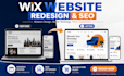 redesign wix website fix wix website wix online store update wix website wix seo