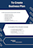 write a complete business plan for investors