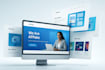 create a high performance custom website with modern full stack development
