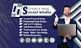 create and perfectly setup social media accounts