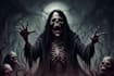 create dark art illustrations in pen and ink