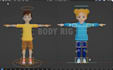 add 3d rig to your 3d character professionally in blender