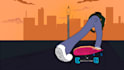 animate a 2d 30 second loop