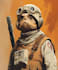 draw you as a star wars character, sci fi character illustration