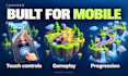 develop a unity 3d mobile game for android or ios