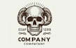 do professional and high quality skull logo