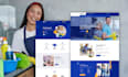 build cleaning company website and cleaning website