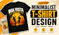 create simple and trendy t shirt designs for clothing brand