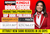 do amazon KDP book publishing booktok promotion ebook marketing sales funnel