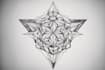 create unique custom geometric tattoo design