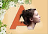 do letter manipulation, image and background editing