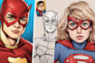 draw photo to cartoon character superhero comic book