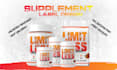design professional supplement labels and packaging with 3d mockups