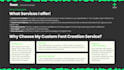 create a custom font for your brand in ttf, otf or woff2