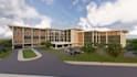 create large scale architectural 3d model and landscaping