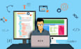 develop node js, expressjs, angular, react and mongodb