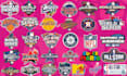 make custom mlb parody logo, world series, all star game,