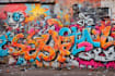 create unique street art graffiti collage