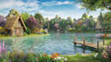 create a professional environmental concept art
