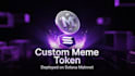 create solana spl meme token with metadata logo and raydium launch