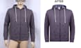 do ghost mannequin neck joint wrinkle remove clothing creases remove