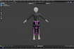 custom vrchat avatar, vtuber model, humanoid VR character,3d furry avatar,3d rig