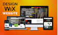 create professional wix website and redesign wix website