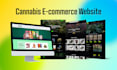 create premium cannabis, cbd, weed, hemp ecommerce website