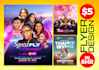 design a church flyer, postcard, event or social media flyer