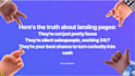 write and sketch a landing page that converts like crazy