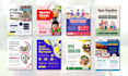 design exceptional charity, nonprofit, fundraising flyer, brochure or media kits