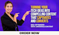 write SEO tech articles, blog posts and technology content