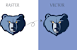 do vector tracing, convert raster to vector