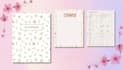 create custom planner, journal cover with interior pages