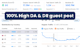 publish guest post on high da site with dofollow backlink
